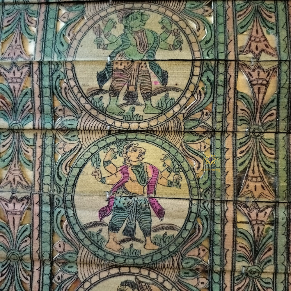 Dashavatar PattaChitra – The Ten Incarnations of Vishnu in Traditional Scroll Art – Diwali Gifting | Home Decor | Housewarming Gift | Wedding Gift | Corporate Gifting