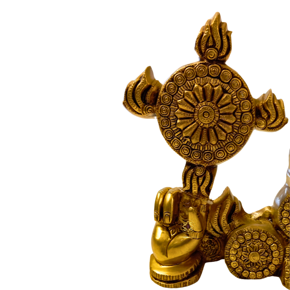 SriVaibhav Balaji – Majestic Pure Brass Tirupati Balaji Idol – Brass | Pooja Items | Diwali Gifting | Home Decor | Housewarming Gift