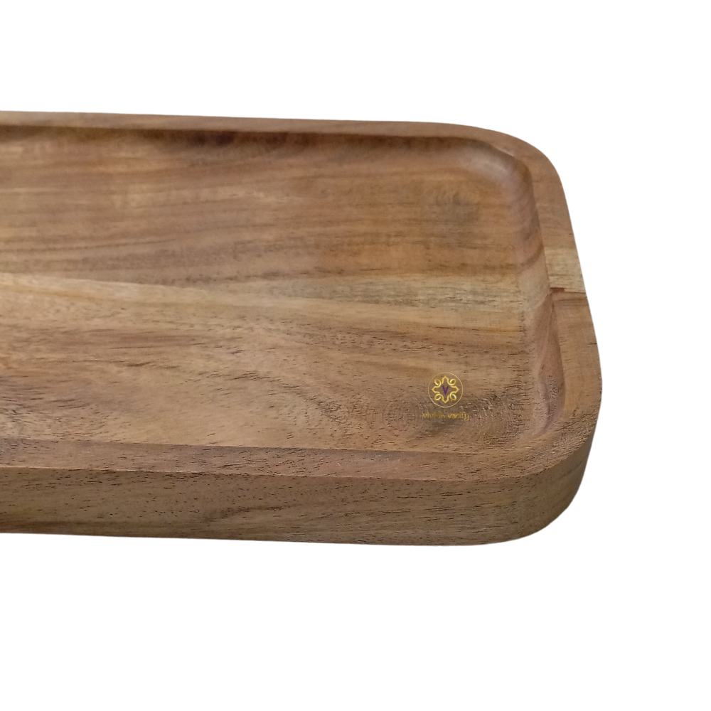 Vedh Copper Set β Wooden Tray with 2 Copper-Coated Metal Jars & Airtight Wooden Lids β Diwali Gifting | Home Decor | Housewarming Gift | Wedding Gift | Corporate Gifting