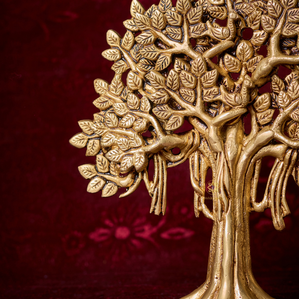 Bhagya Vriksha – Brass Kalpavriksh (Wish-Fulfilling Tree) – Brass | Diwali Gifting | Home Decor | Housewarming Gift | Corporate Gifting | Tree of Life