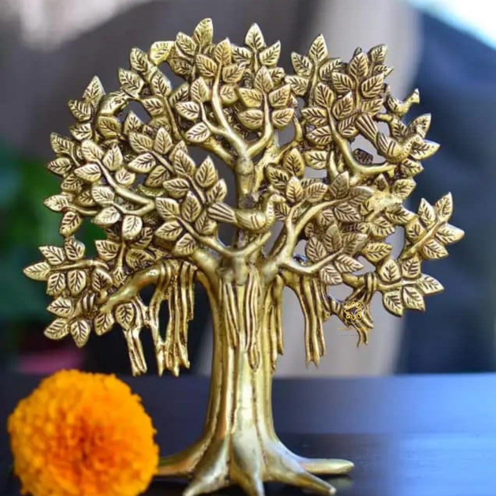 Bhagya Vriksha – Brass Kalpavriksh (Wish-Fulfilling Tree) – Brass | Diwali Gifting | Home Decor | Housewarming Gift | Corporate Gifting | Tree of Life