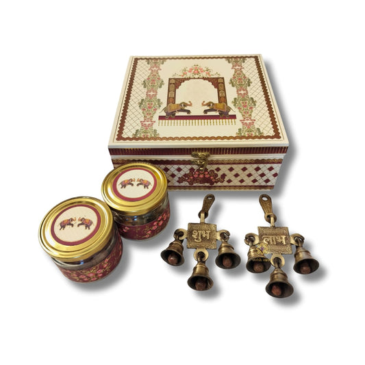 Shubh Labh Chimes Hamper Box