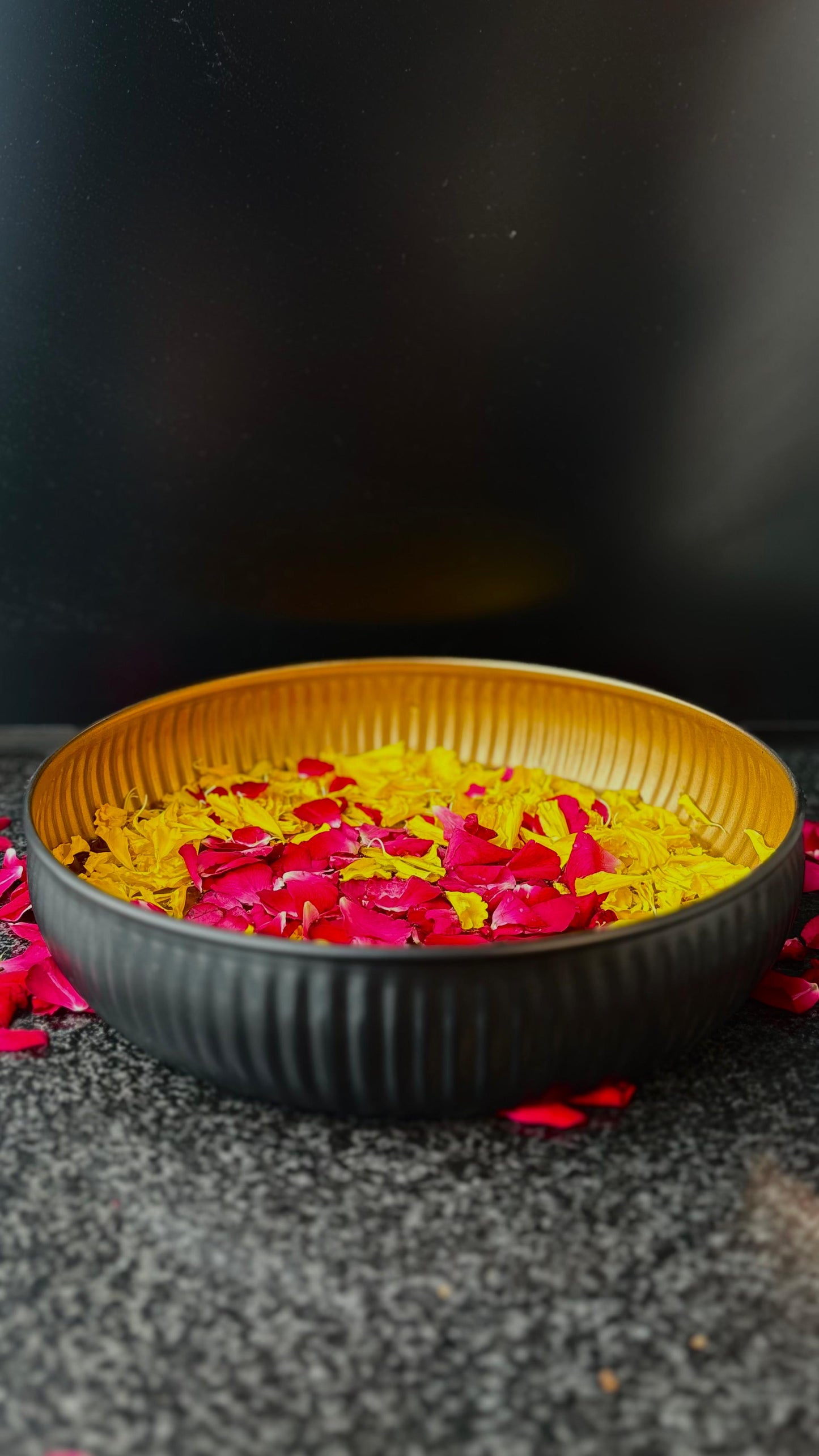 AuraRib Urli – Modern Ribbed Décor Bowl – Housewarming Gift | Home Decor | Corporate Gifting