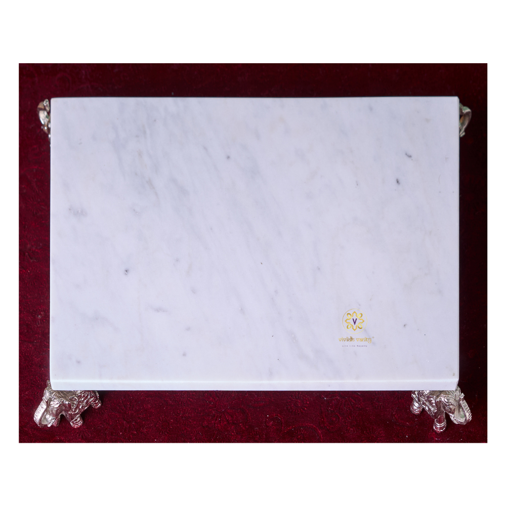 Shraddha Chowki - Marble Pooja Chowki – Marble | Pooja Decor | Premium Gifting