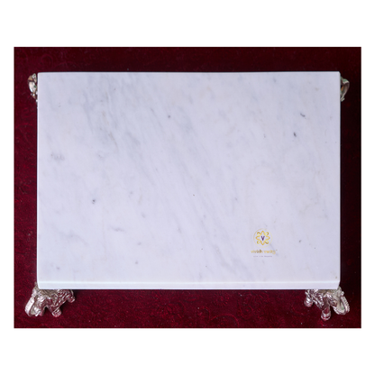 Shraddha Chowki - Marble Pooja Chowki – Marble | Pooja Decor | Premium Gifting