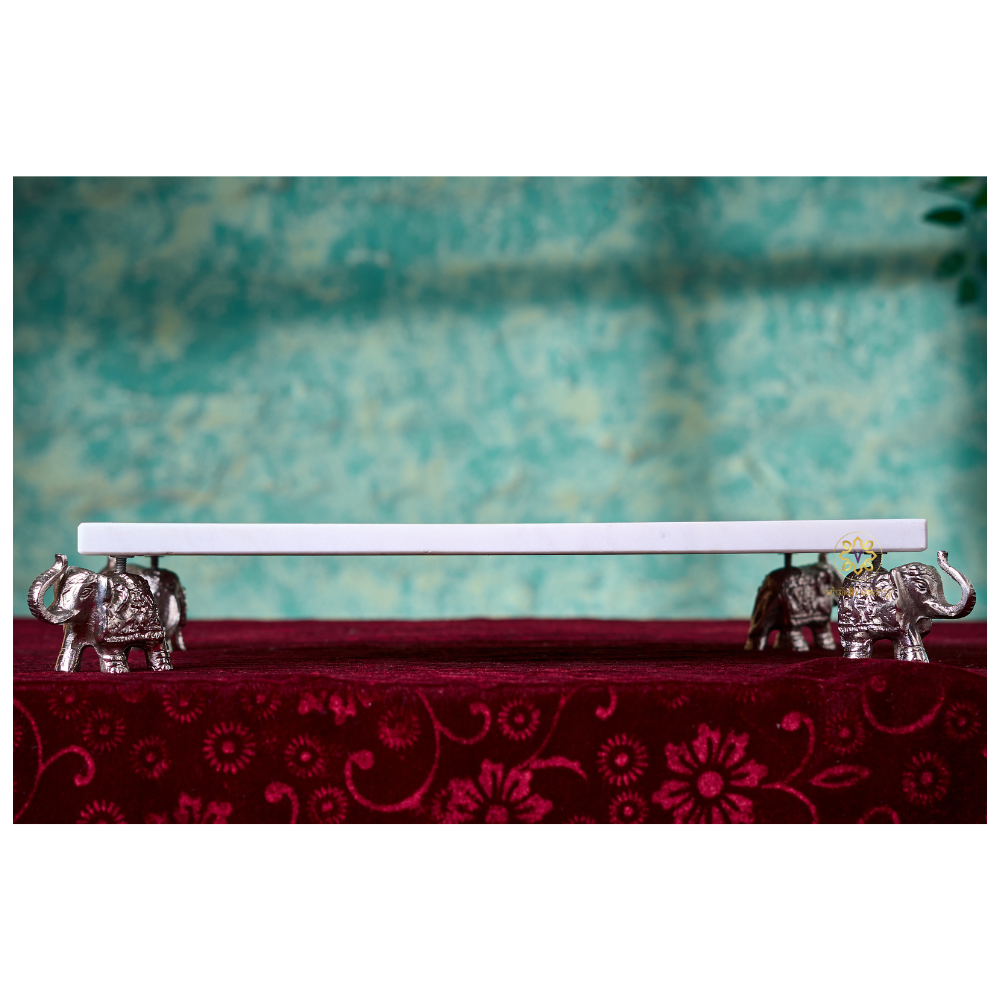 Shraddha Chowki - Marble Pooja Chowki – Marble | Pooja Decor | Premium Gifting