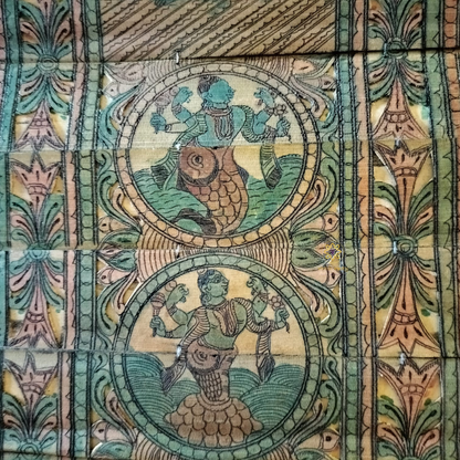 Dashavatar PattaChitra – The Ten Incarnations of Vishnu in Traditional Scroll Art – Diwali Gifting | Home Decor | Housewarming Gift | Wedding Gift | Corporate Gifting