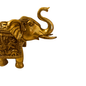 VanyaViraasat Gajraj – Brass Elephant with Intricate Animal Hand Carving – Brass | Diwali Gifting | Home Decor | Housewarming Gift | Corporate Gifting