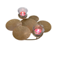 Golden Orbit – Metallic Gold Decorative Candle & Potpourri Holder – Diwali Gifting | Home Decor | Housewarming Gift | Wedding Gift | Corporate Gifting