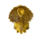 NrityaMayur Deepam – Brass Dancing Peacock Diya with Bell & 5 Wick Holders – Brass | Pooja Decor | Diwali Gifting | Home Decor | Housewarming Gift