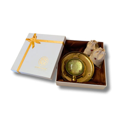 8 inch SaptSiddhi Yantra – Vastu Tortoise with 7 Auspicious Yantras for Fulfilment & Prosperity Gift Box